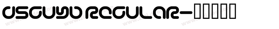 DSGuyB Regular字体转换